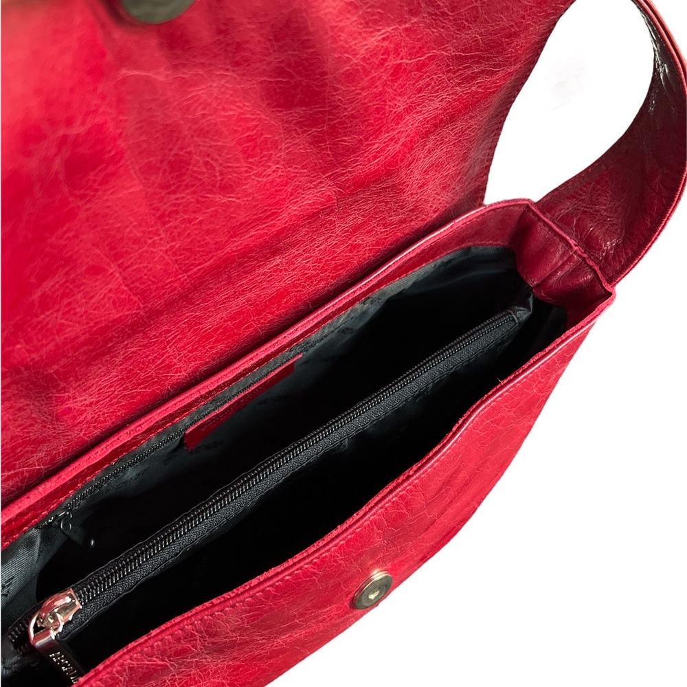 ARCADIA red leather shoulder bag ❤️ - Picture 5 of 9